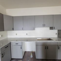 kitchen under construction at Station 955 located in Eau Claire, WI